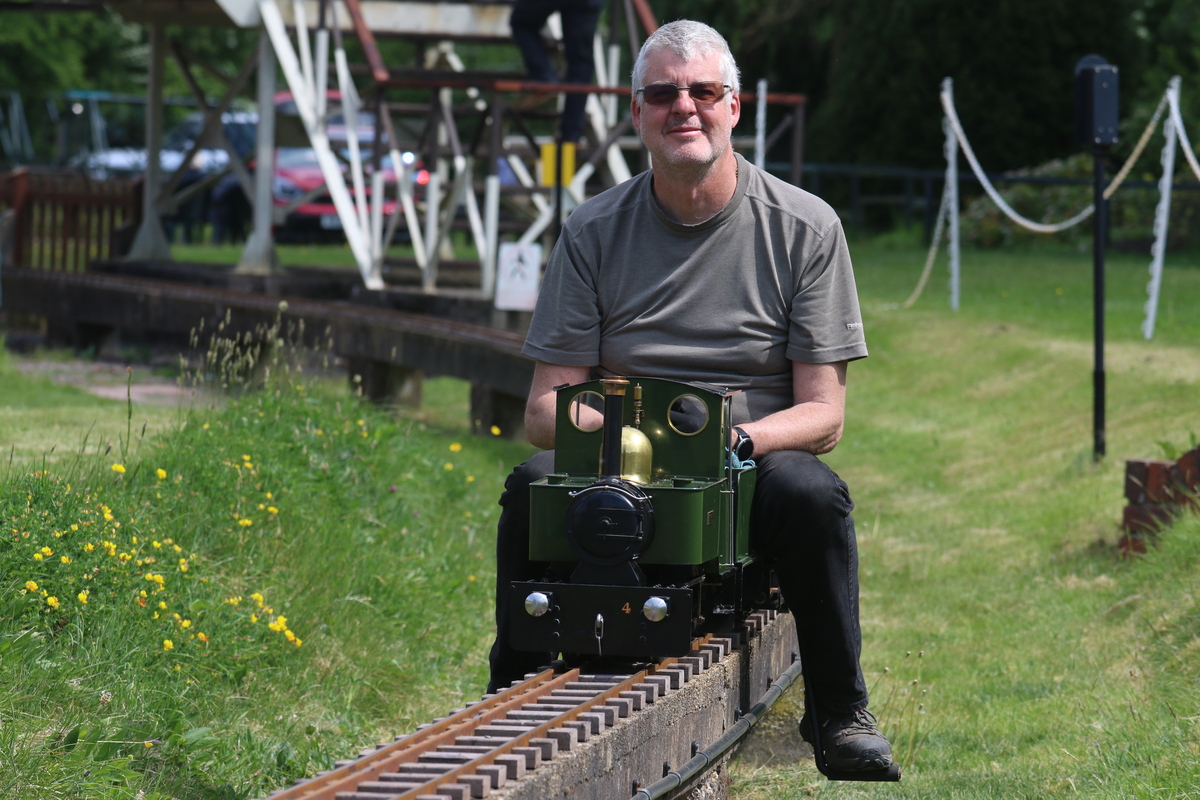 Paul with his Maxitrak Ruby